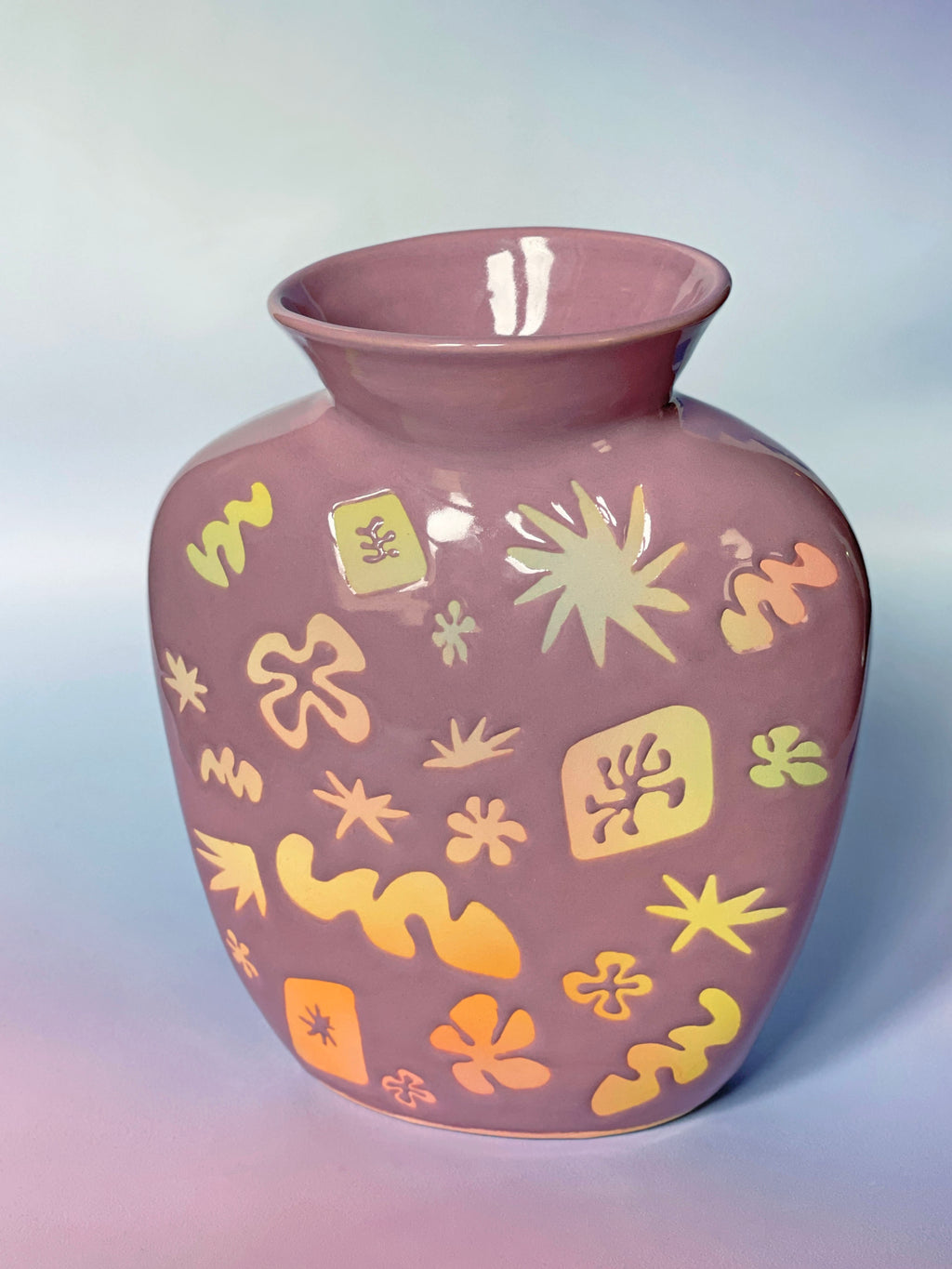 Lana Del Clay - Rainbow Fuschia Vase