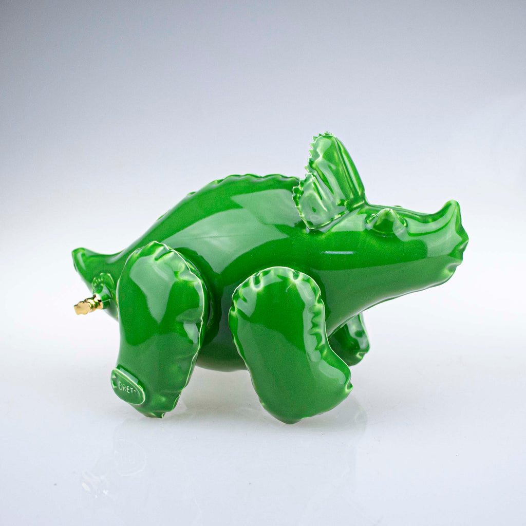 Brett Kern - Green Small Triceratops