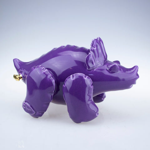 Brett Kern - Purple Small Triceratops