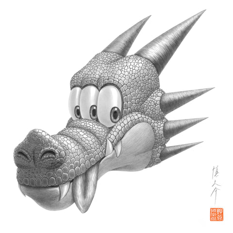 Shinnosuke Hariya - Three eyes Dragon