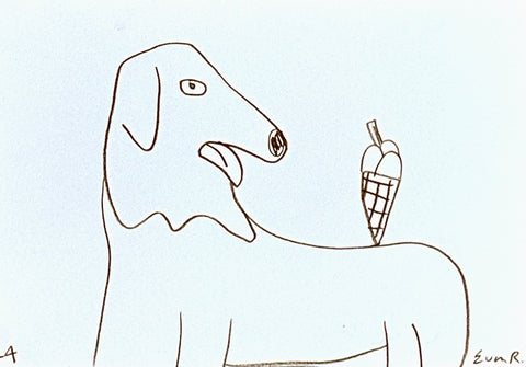 Euan Roberts - Dog w/ Ice Cream