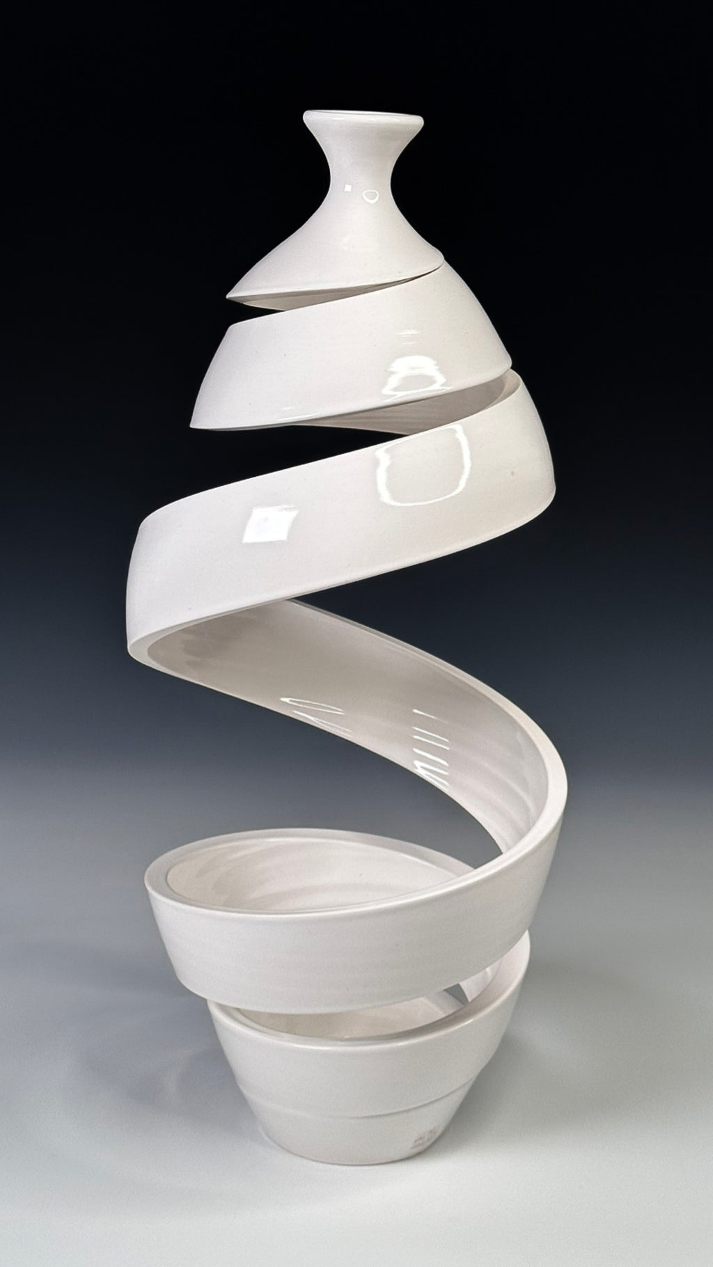 Michael Boroniec - Spatial Spiral; White