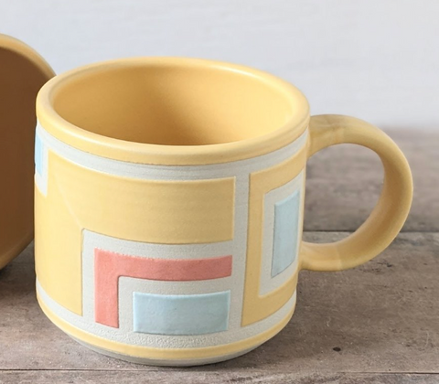 Theresa Arrison - Yellow Geo Mug